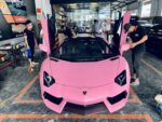 Set Bọc da nội thất Lamborghini Aventador