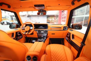 Gói Full nội thất Mercedes G63 brabus hermes - Ảnh 2