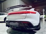 Porsche Taycan Full Carbon Fiber Trunk Spoiler - Ảnh 4