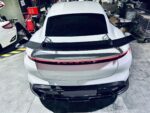 Porsche Taycan Full Carbon Fiber Trunk Spoiler - Ảnh 3