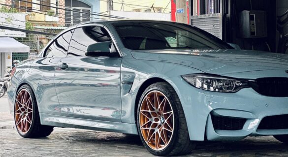 sơn xe BMW 420i