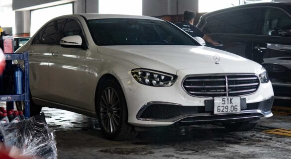 Bảo dưỡng mercedes